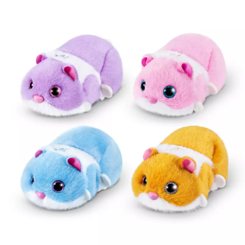Criceto giocattolo Zuru Pets Alive Hamster Mania — criceto interattivo a batteria, da 3 anni, AAA