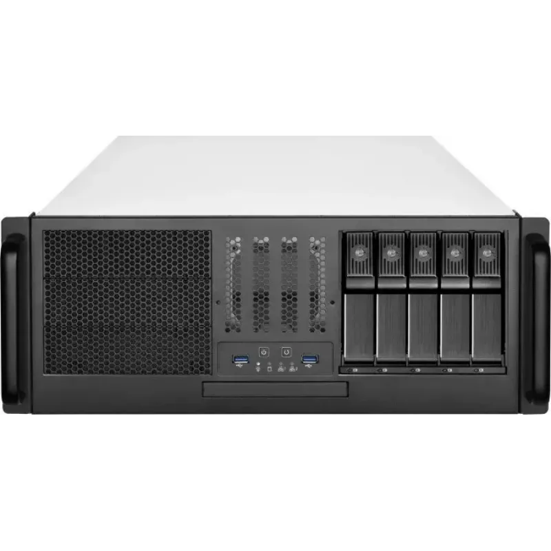 Case rack SILVERSTONE SST-RM41-H08 8-Bay 1U chassis server – case rackmount compatto