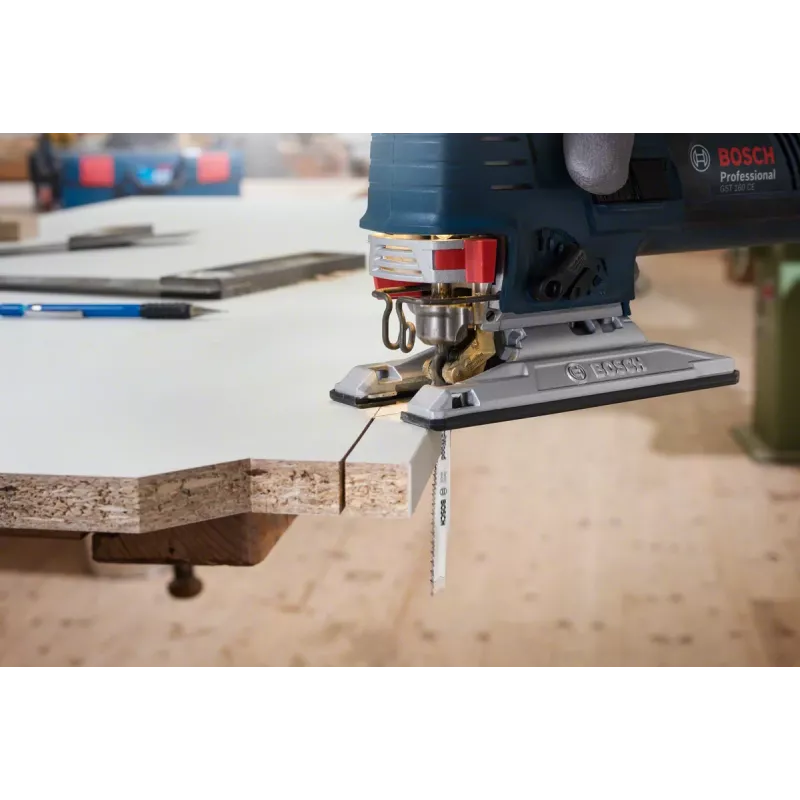 Lama per seghetto alternativo Bosch 2 608 634 897, adatta per resina epossidica, legno duro, plastica