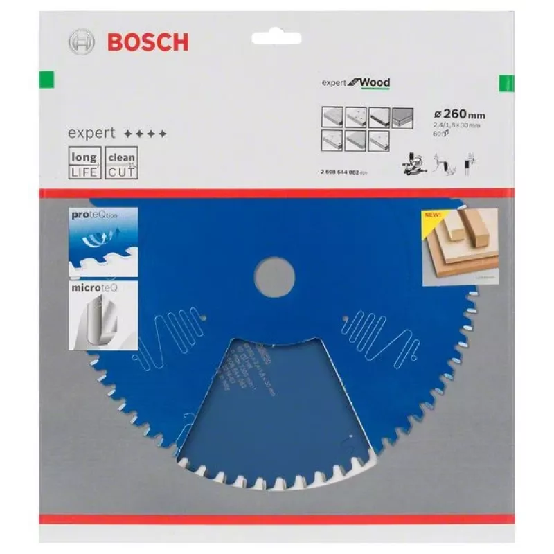 Bosch 2 608 644 082 Lama per sega circolare 26 cm 1 pz.