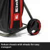 Einhell REDAXXO 36/25 biotrituratore a coltelli a batteria da giardino, 36 V (2x18 V), ramo max 25 mm, solo corpo senza batteria e caricabatterie, rosso/nero
