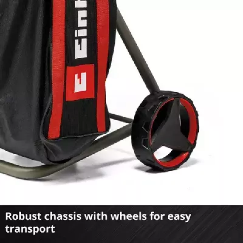 Einhell REDAXXO 36/25 biotrituratore a coltelli a batteria da giardino, 36 V (2x18 V), ramo max 25 mm, solo corpo senza batteria e caricabatterie, rosso/nero