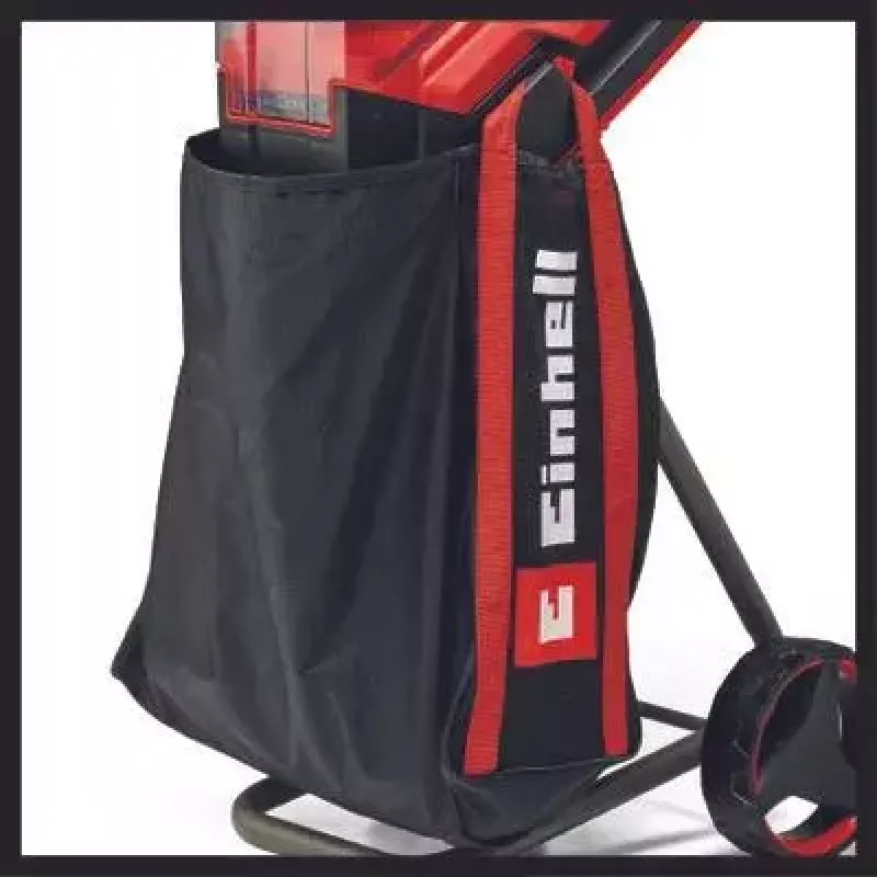 Einhell REDAXXO 36/25 biotrituratore a coltelli a batteria da giardino, 36 V (2x18 V), ramo max 25 mm, solo corpo senza batteria e caricabatterie, rosso/nero