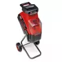 Einhell REDAXXO 36/25 biotrituratore a coltelli a batteria da giardino, 36 V (2x18 V), ramo max 25 mm, solo corpo senza batteria e caricabatterie, rosso/nero