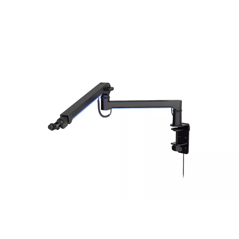 ENDORFY Broadcast Low Profile RGB Boom Arm EY0A010 braccio per microfono, supporto da scrivania, fino a 2 kg, nero