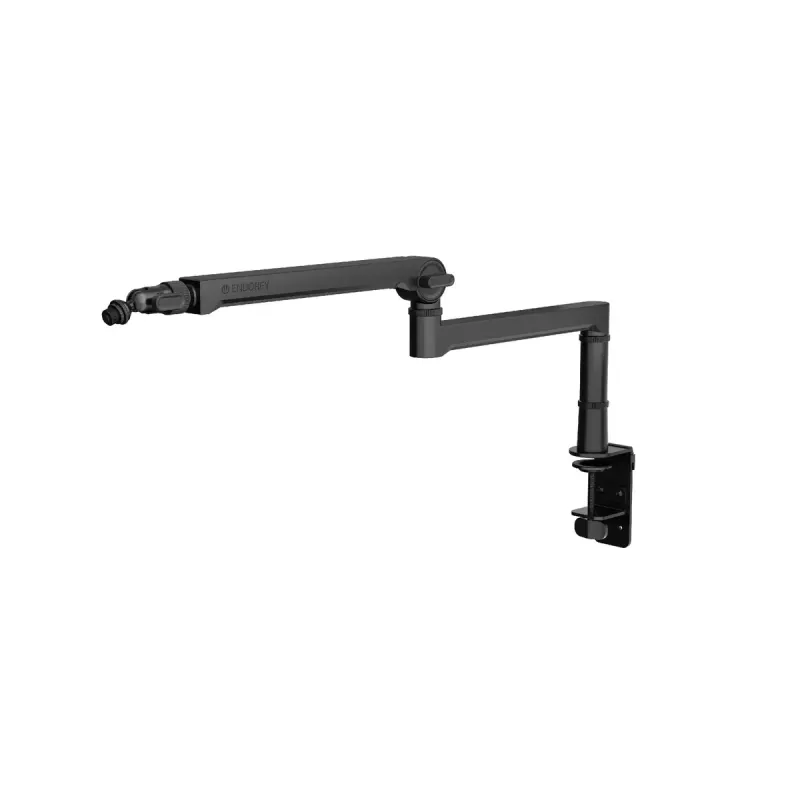 ENDORFY Broadcast Low Profile Boom Arm EY0A009 braccio per microfono, supporto da scrivania, fino a 2 kg, nero