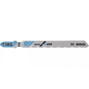 Lame per seghetto alternativo Bosch T 118 G Basic for Metal 2608631674