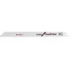 Bosch S 1122 VF Flexible for Wood and Metal lame per sega a gattuccio, bimetalliche, 225 mm, 10-14 TPI, 25 pezzi