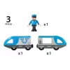 Accessorio per binari di veicoli giocattolo BRIO 33506 — 3 pezzi, multicolore, batteria AAA