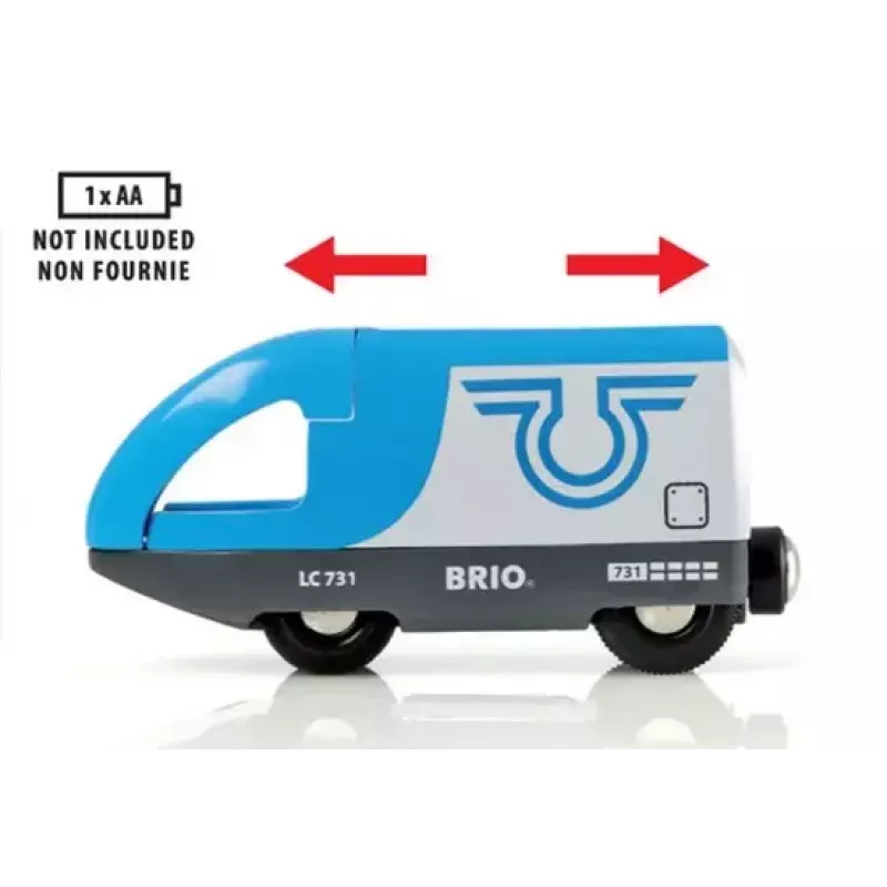 Accessorio per binari di veicoli giocattolo BRIO 33506 — 3 pezzi, multicolore, batteria AAA