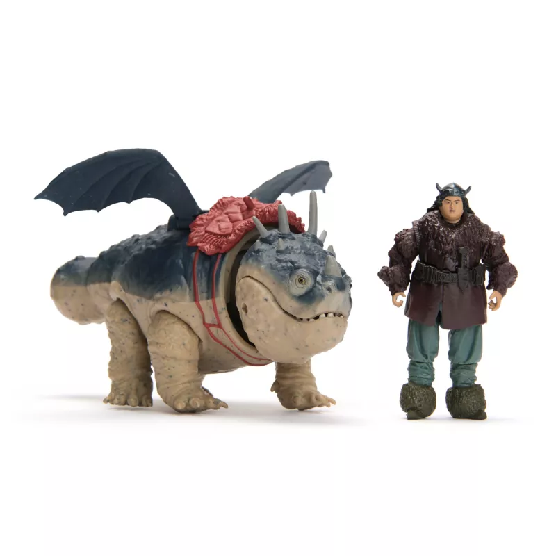 Set di action figure Spinmaster – DreamWorks Dragons: Gronckle & Fishlegs, multicolore, dai 4 anni