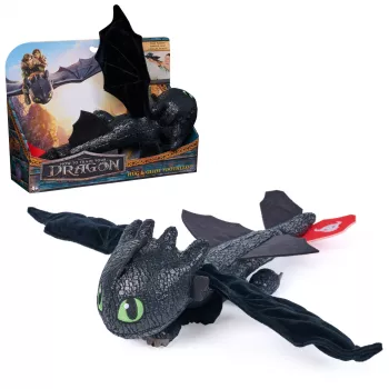 Spin Master Dragon Trainer - Ohnezahn drago di peluche