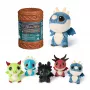 Figura drago da collezione in peluche Spin Master How to Train Your Dragon – design totem, figura morbida, varianti assortite