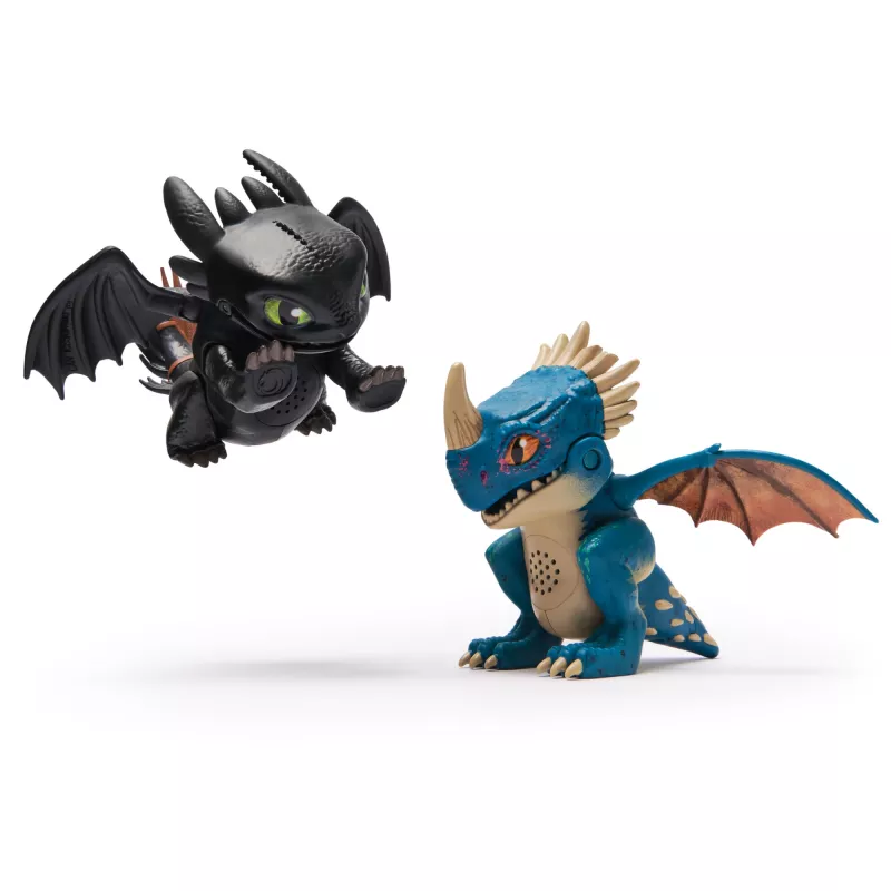 Spin Master Dragon Trainer - mini drago interattivo Stormfly