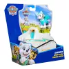 Veicolo Spinmaster PAW Patrol Everests Schneepflug – plastica, per bambini dai 3 anni, turchese/bianco