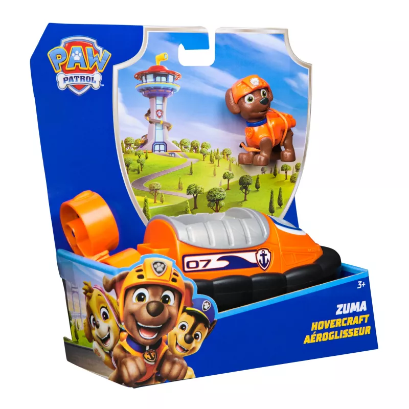 Veicolo PAW Patrol Zumas Hovercraft plastica nero arancione 3+