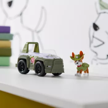 Veicolo PAW Patrol Tracker's Jungle Rescue Vehicle verde plastica