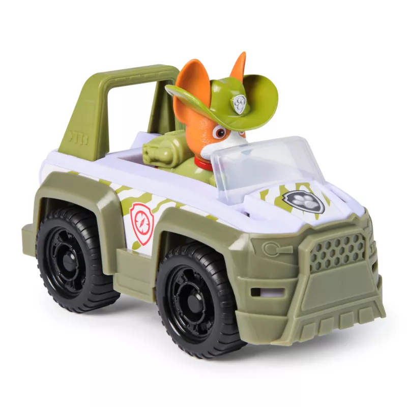 Veicolo PAW Patrol Tracker's Jungle Rescue Vehicle verde plastica