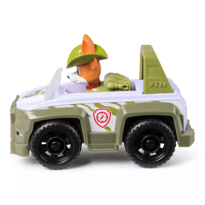Veicolo PAW Patrol Tracker's Jungle Rescue Vehicle verde plastica