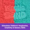 Spin Master Kinetic Sand Mold n' Flow Set sabbia per giocare, 680 g, rosso/turchese, dai 3 anni