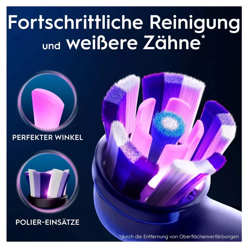 Oral-B 373210 testina per spazzolino 2 pezzi bianco