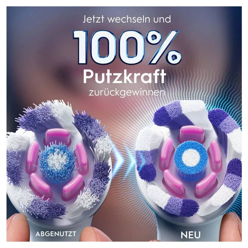 Oral-B 373210 testina per spazzolino 2 pezzi bianco