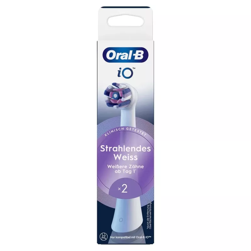 Oral-B 373210 testina per spazzolino 2 pezzi bianco