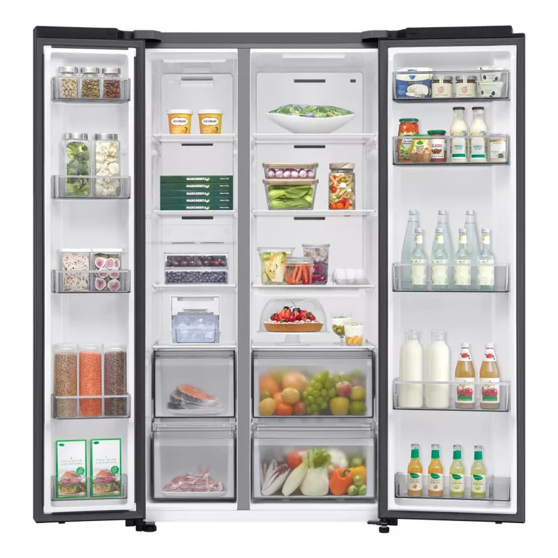 Samsung Serie 6 RS70F65QEF frigorifero side-by-side a libera installazione 659 L nero