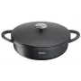Padella Tefal Trattoria E2187274 rotonda nera in alluminio 28 cm