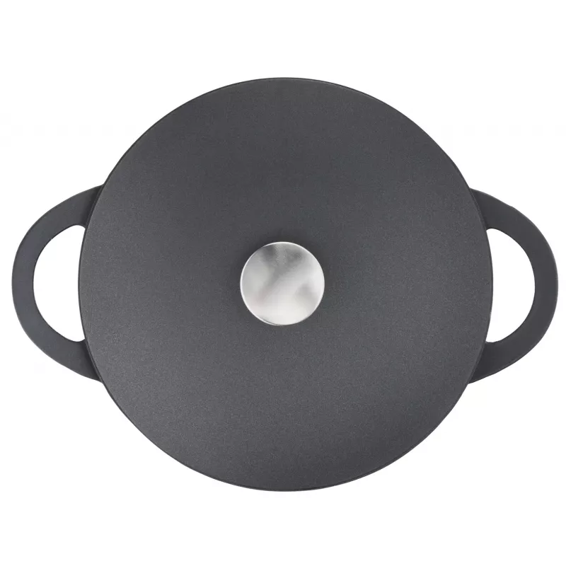 Padella Tefal Trattoria E2187274 rotonda nera in alluminio 28 cm