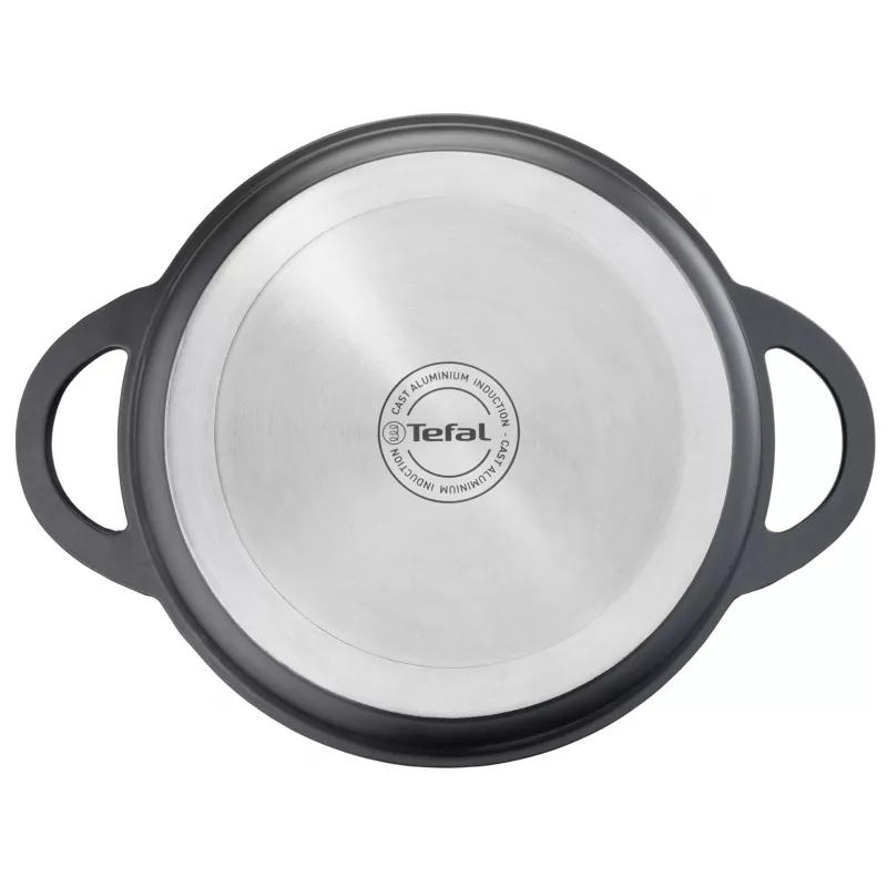 Padella Tefal Trattoria E2187274 rotonda nera in alluminio 28 cm