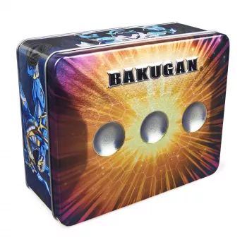 Bakugan Baku-Tin, Sectanoid, scatola premium da collezione con Mystery, carte da gioco, giocattolo per bambini dai 6 anni in su
