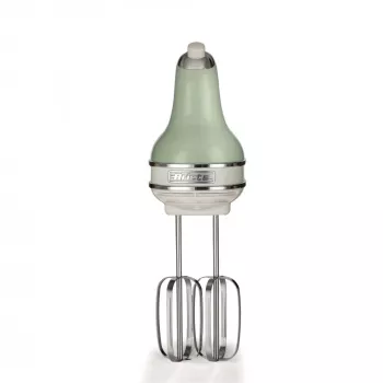 Ariete 1548 Mixer Vintage, 450W, 5 velocità, funzione turbo, 2 fruste, verde