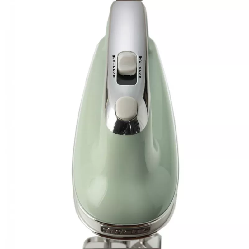 Ariete 1548 Mixer Vintage, 450W, 5 velocità, funzione turbo, 2 fruste, verde