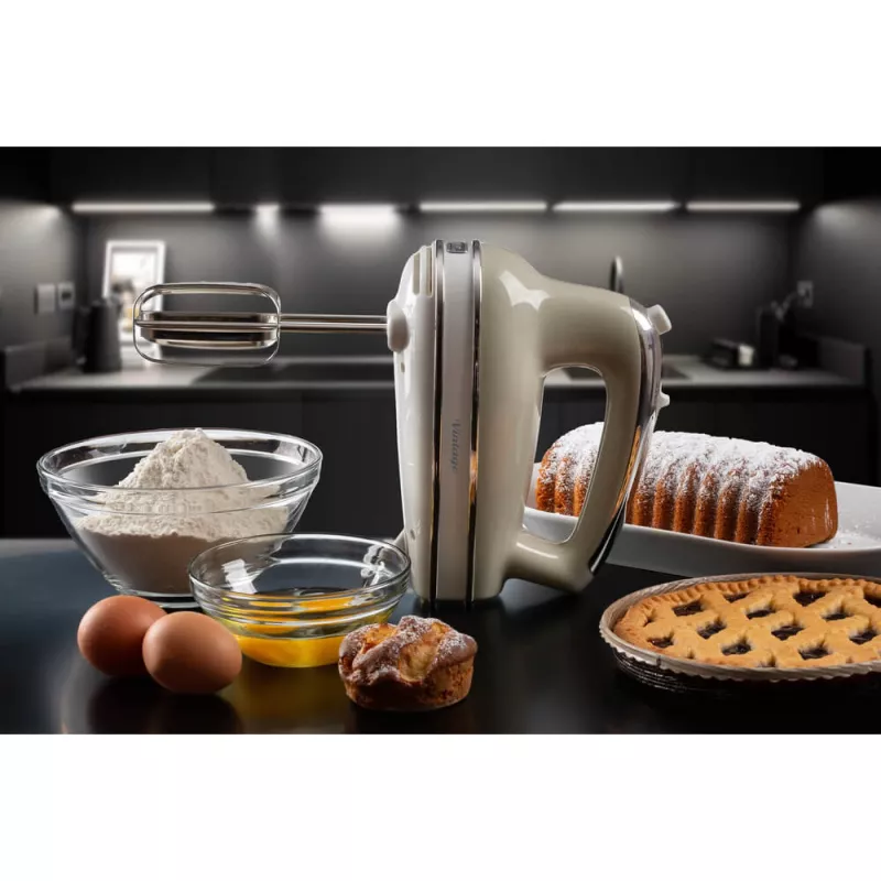 Frullatore a mano ARIETE 1548CR — 450 W, beige, frullatore elettrico a mano con fruste