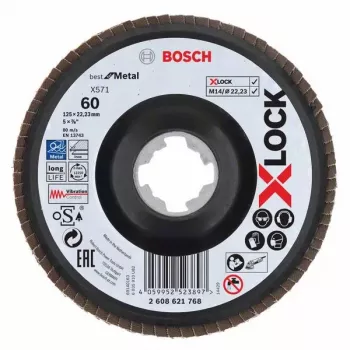 Disco abrasivo Bosch X571 Best for Metal