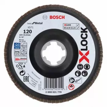 Disco abrasivo Bosch X571 Best for Metal