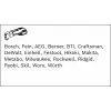 Accessorio per utensile multifunzione Bosch 2608661628 compatibile con utensili Bosch