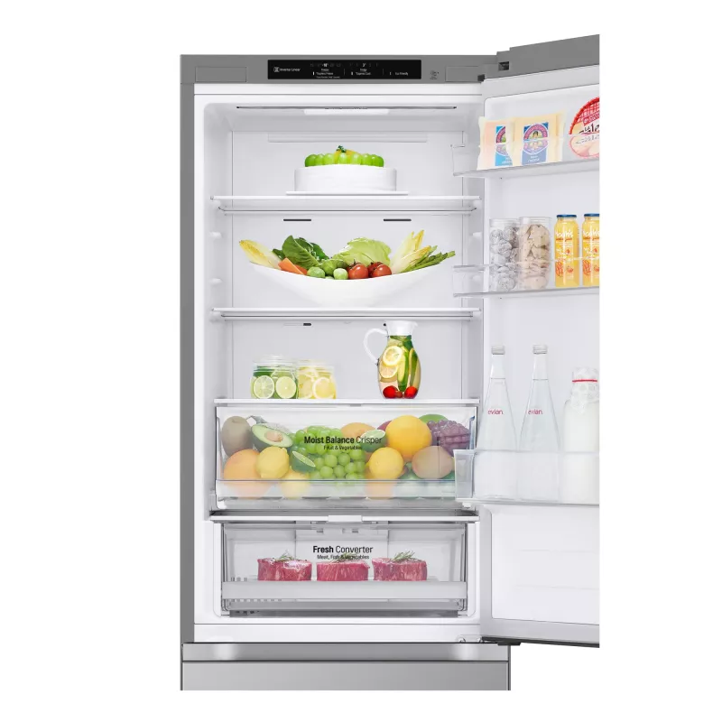 LG GBV3100CPY.APYQEUR frigorifero combinato a libera installazione 344 L argento