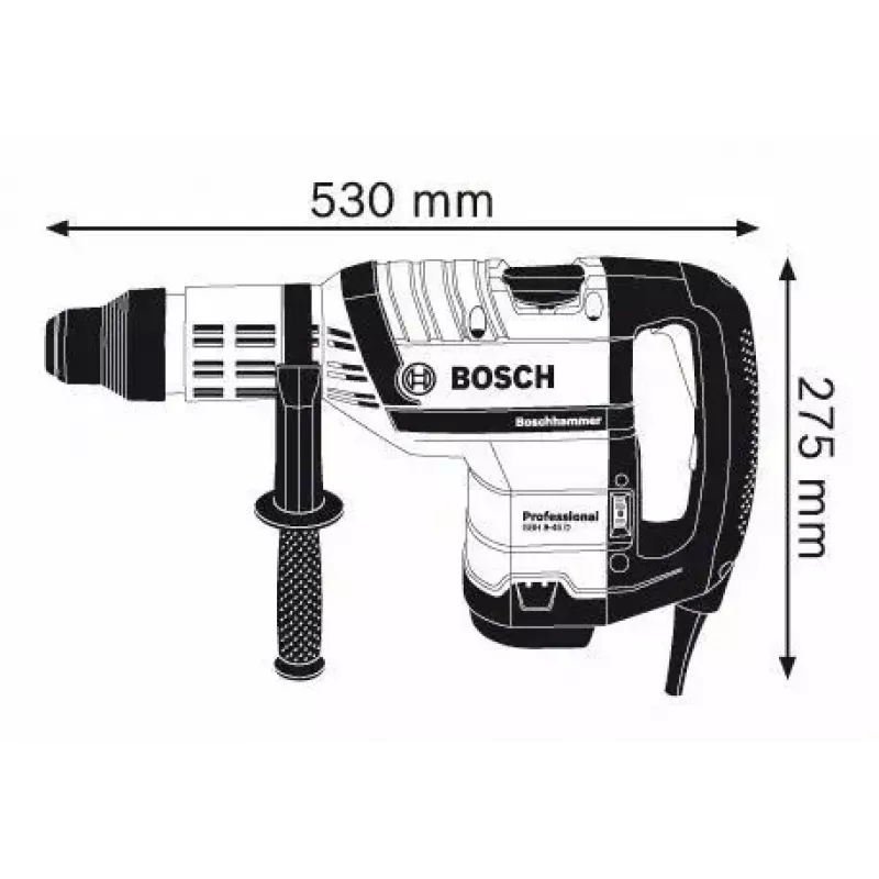 Martello perforatore Bosch GBH 8-45 D Professional
