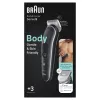 Braun BodyGroomer rasoio per il corpo 5 BG5340, con tecnologia SkinShield e 2 accessori