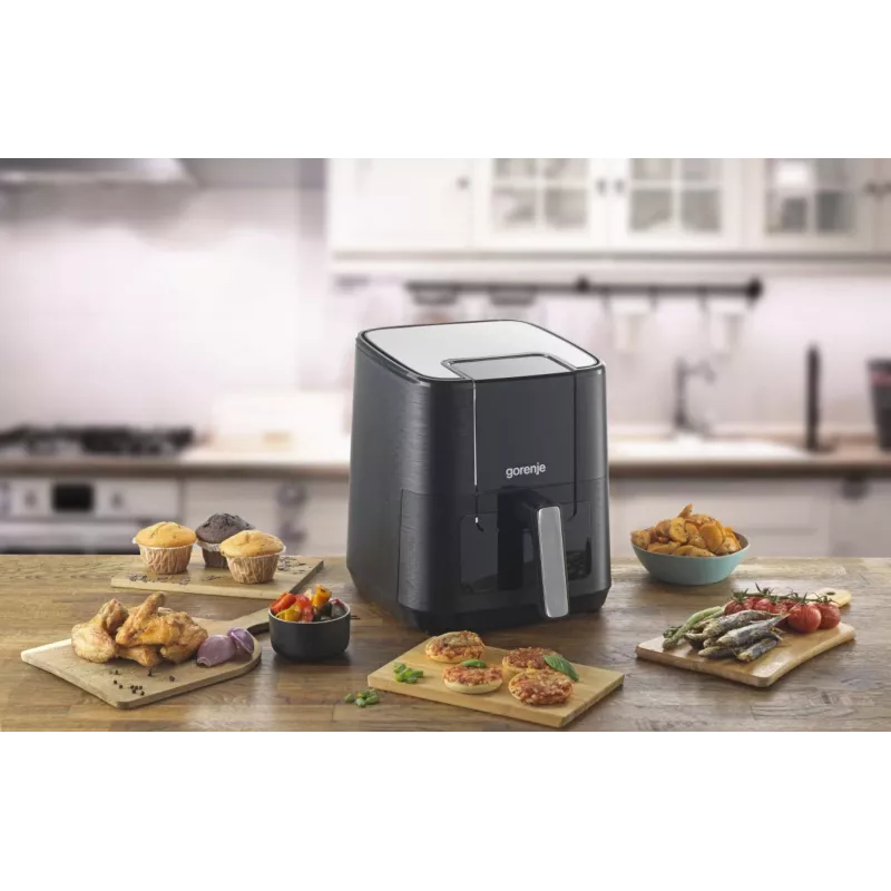 Gorenje AF1350DWB friggitrice ad aria singola 5,4 L a libera installazione 1350 W nero