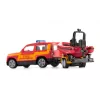 Siku Land Rover Defender con gommone modello SUV preassemblato