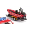 Siku Land Rover Defender con gommone modello SUV preassemblato