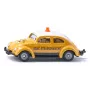 Modello auto classica Usorteret VW Beetle ADAC, preassemblato, 78×38×29 mm