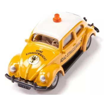 Modello auto classica Usorteret VW Beetle ADAC, preassemblato, 78×38×29 mm