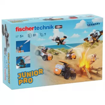 Fischertechnik Junior Pro 576100 – kit di costruzione modulare per l'apprendimento STEM