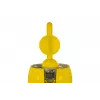 Unold 78132 Power Juicy spremiagrumi elettrico, 300 W, antigoccia, avvio/arresto automatico, giallo/acciaio inox