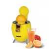 Unold 78132 Power Juicy spremiagrumi elettrico, 300 W, antigoccia, avvio/arresto automatico, giallo/acciaio inox