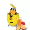 Unold 78132 Power Juicy spremiagrumi elettrico, 300 W, antigoccia, avvio/arresto automatico, giallo/acciaio inox